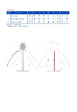Таблица размеров одежды