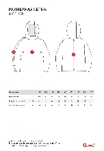 Таблица размеров одежды
