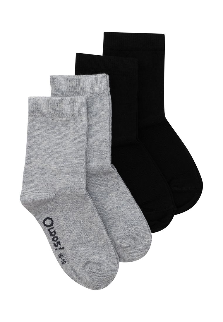 

Носки детские (комплект), Черный2_серый2