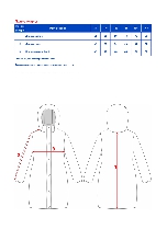 Таблица размеров одежды