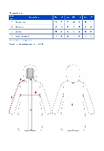 Таблица размеров одежды