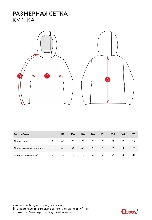 Таблица размеров одежды