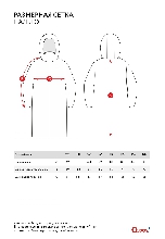 Таблица размеров одежды