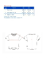 Таблица размеров одежды