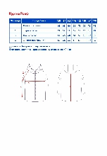Таблица размеров одежды