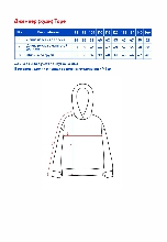 Таблица размеров одежды