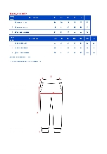 Таблица размеров одежды