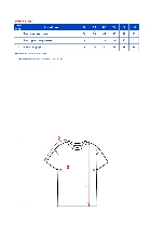Таблица размеров одежды
