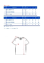 Таблица размеров одежды