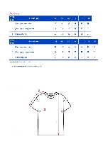 Таблица размеров одежды