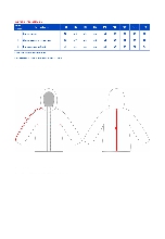Таблица размеров одежды