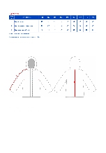 Таблица размеров одежды