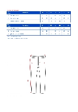Таблица размеров одежды