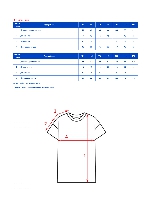 Таблица размеров одежды