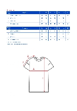 Таблица размеров одежды