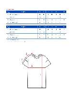 Таблица размеров одежды