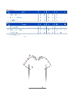 Таблица размеров одежды