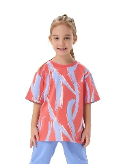 коралловый незабудковый